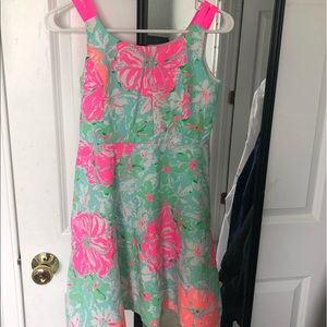 Lilly Pulitzer Fit&Flare Floral Girls Dress